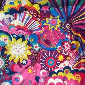 Lush Cosmic Print Knot Wrap Multicolor Eco Celestial Twilight 205627